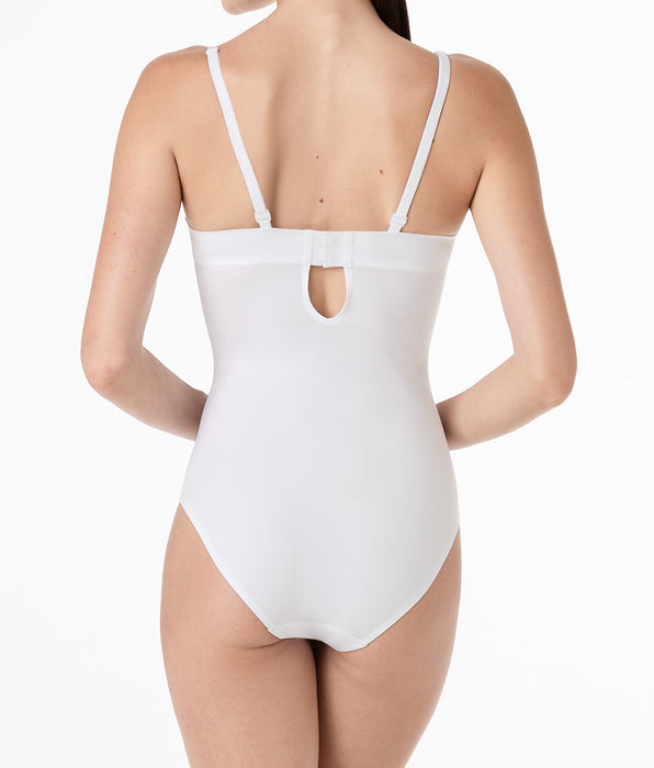 Lovable Body con Ferretto Invisible Essence in microfibra, bianco