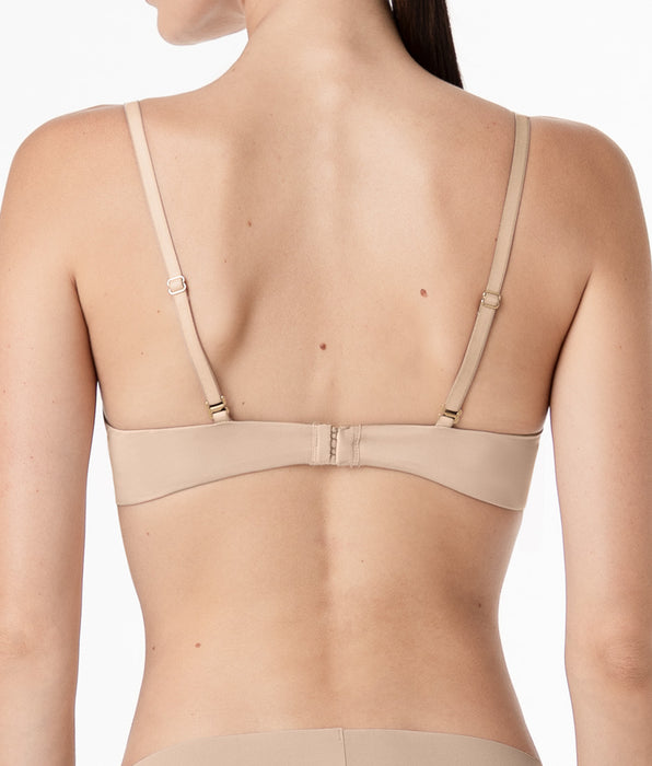 Lovable Reggiseno con Ferretto Coppa Spacer Invisible Breeze in microfibra, nudo chiaro