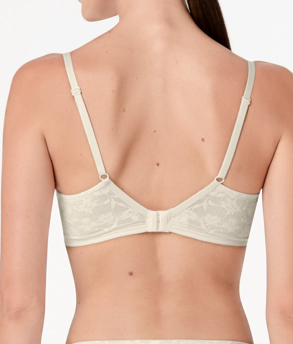 Lovable Reggiseno Triangolo senza Ferretto Blossom Lace in pizzo, avorio