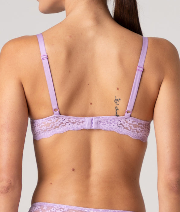 Lovable Reggiseno Push-Up con Ferretto Spring Lace in pizzo, lavanda