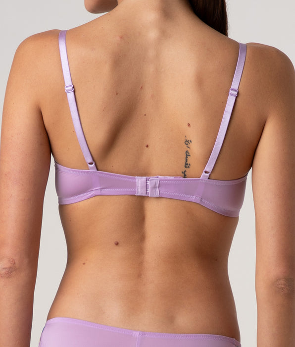 Lovable Reggiseno Triangolo senza Ferretto Fairytale Embroidery in tulle ricamato, lavanda fiori