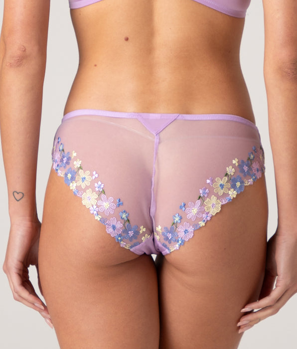 Lovable Slip Fairytale Embroidery in tulle ricamato, lavanda fiori