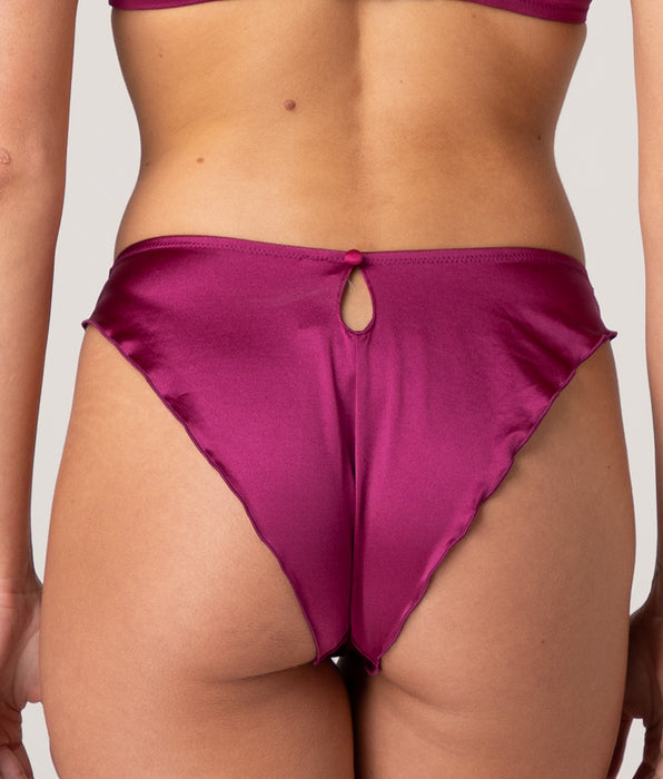 Lovable Brasiliano Chic Micro in microfibra, lampone viola