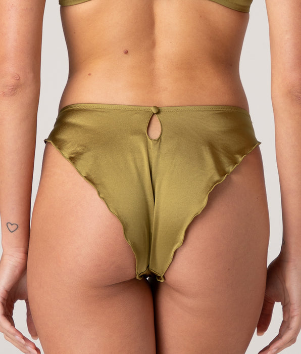 Lovable Brasiliano Chic Micro in microfibra, verde cardamomo