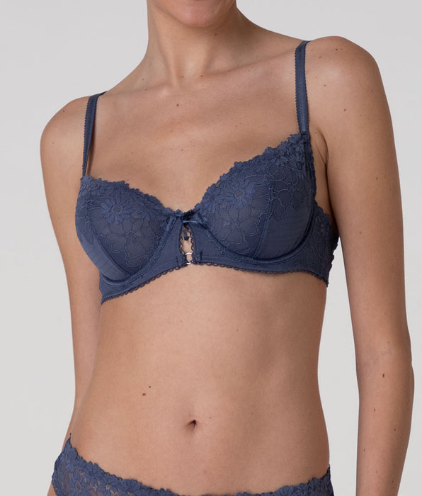 Lovable Reggiseno con Ferretto Garden Flowers Lace in pizzo, blu polvere