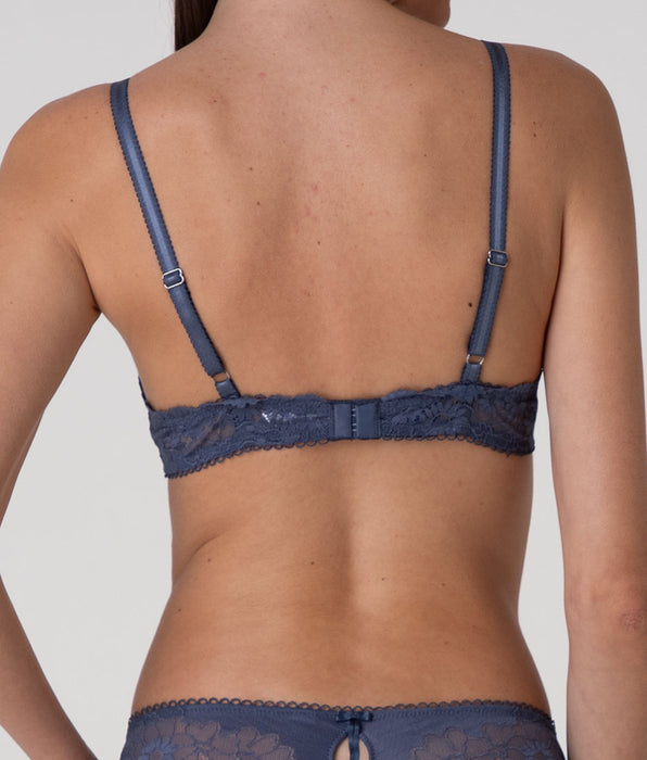 Lovable Reggiseno con Ferretto Garden Flowers Lace in pizzo, blu polvere