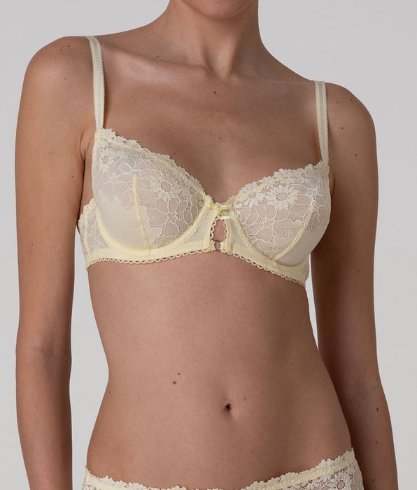 Lovable Reggiseno con Ferretto Garden Flowers Lace in pizzo, vaniglia