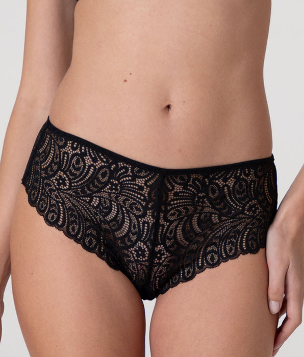 Lovable Shadow Lace Briefs, black