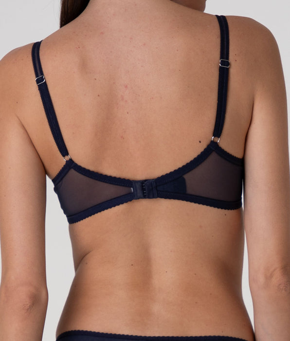 Lovable Reggiseno con Ferretto Elegant Embroidery in tulle ricamato, blu navy