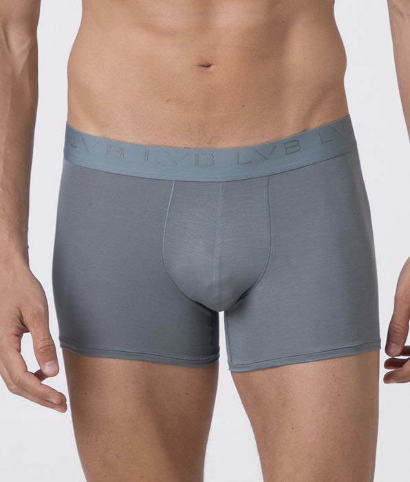 Lovable Long Boxer Ultra Stretch Modal, Dark Dusty Blue