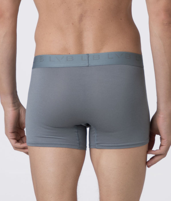 Lovable Long Boxer Ultra Stretch Modal, Dark Dusty Blue