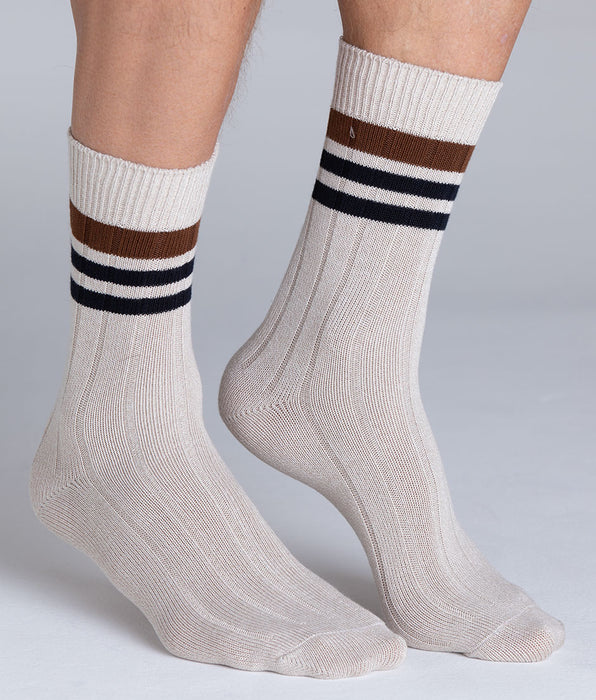 Lovable Calzini Corti Fancy Bamboo, beige