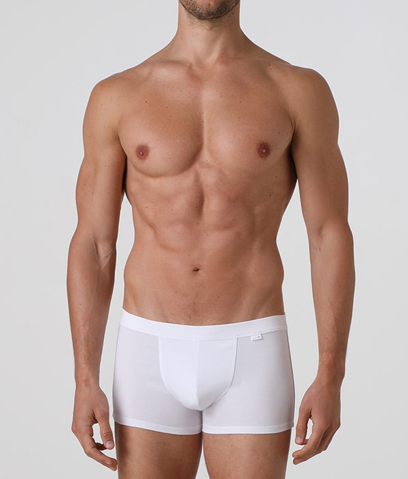 Lovable Short boxer Cotton Stretch bianco in cotone elasticizzato