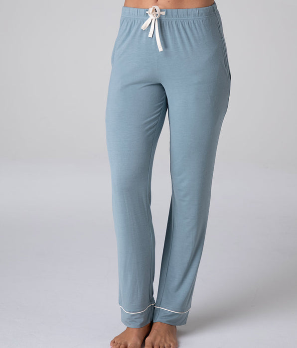 Lovable Pantaloni Lunghi in Viscosa Elasticizzata, carta da zucchero
