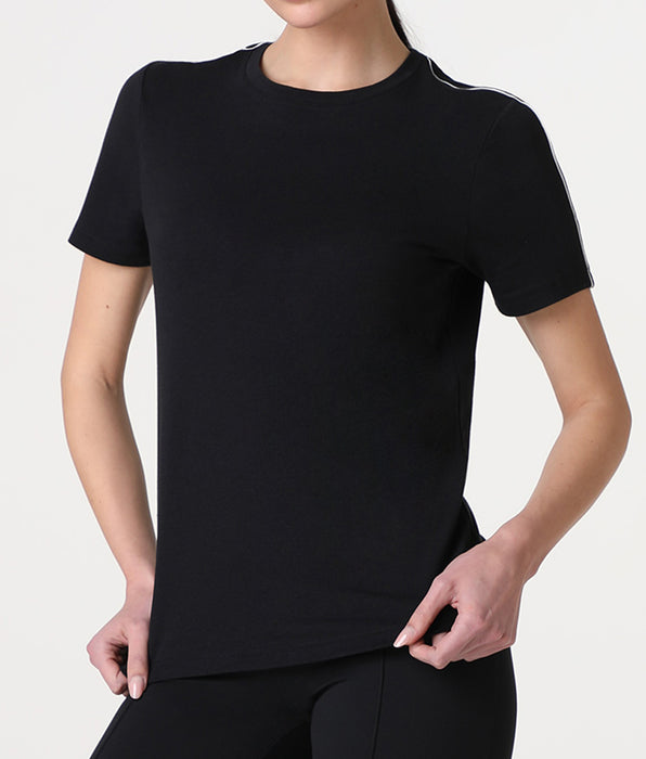 Lovable T-Shirt Girocollo Active Comfort Termoregolante, nero