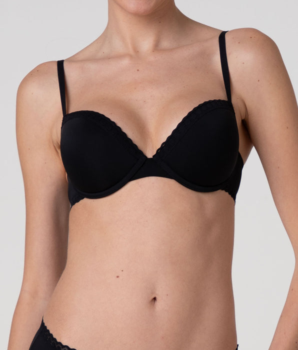Lovable Value Micro Microfiber Underwired Bra, black