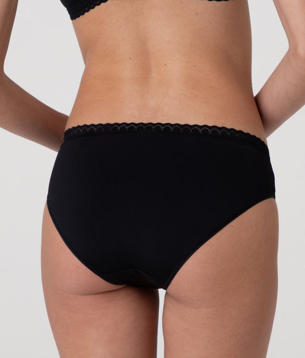 Lovable Value Micro Microfiber Briefs, black