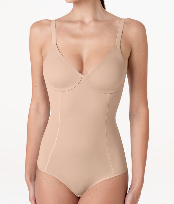 Lovable Body senza Ferretto Modellante Sculpt Shaping in microfibra, nudo chiaro