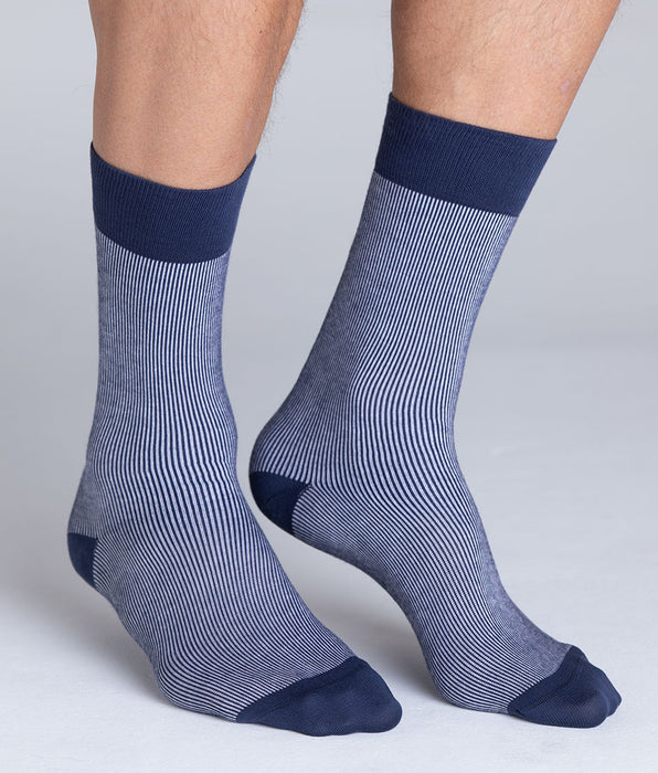 Lovable Calzini Corti Fancy Cotton, blu e ghiaccio