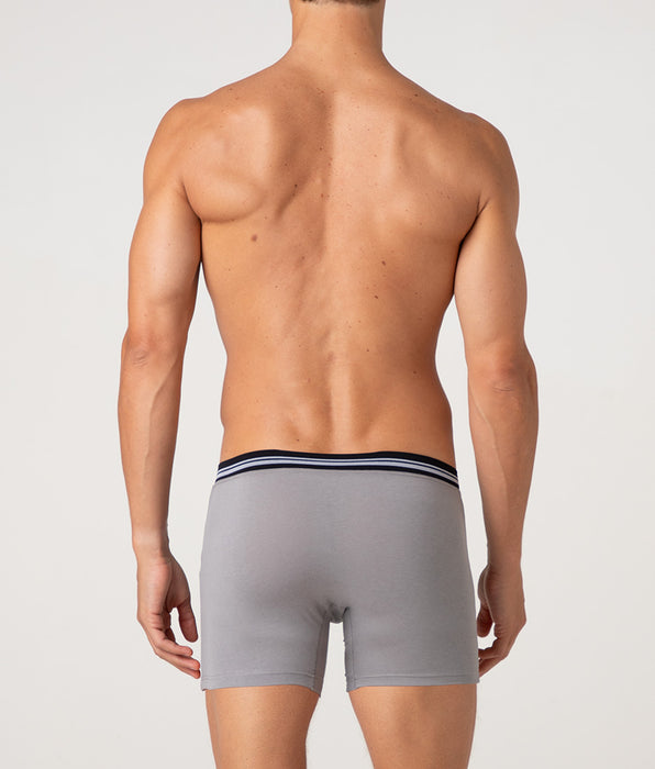 Lovable Long Boxer Comfort 360 Stretch Cotton, dark grey