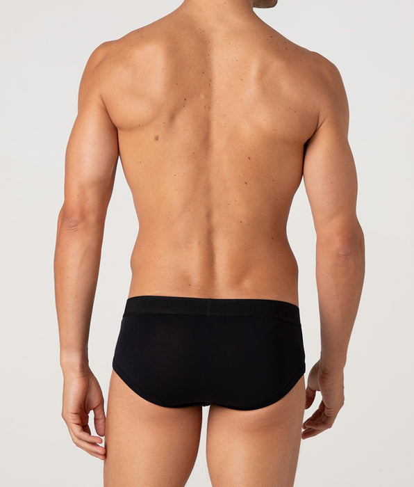 Lovable Slip Signature Cotton Pima Stretch Cotton, nero