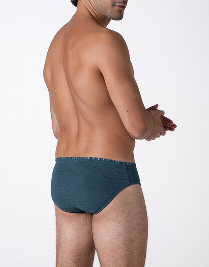 Slip Rephined Cotton Modal, verde melange, , LOVABLE