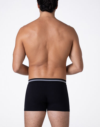 Boxer Comfort 360 Stretch Cotton, nero,  Boxer Comfort 360 Stretch Cotton, nero, , LOVABLE