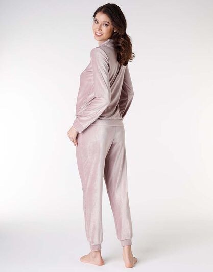 Homewear donna in ciniglia, rosa, , LOVABLE