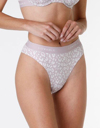 Brasiliano Trendy Cotton in cotone, stampa animalier, , LOVABLE
