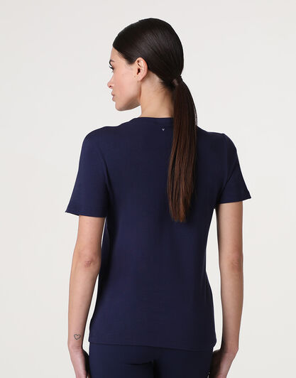 T-Shirt Girocollo Active Comfort Termoregolante, blu notte, , LOVABLE
