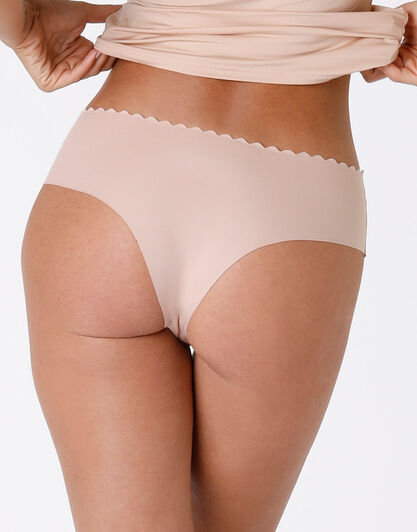 Culotte Invisible Comfort in cotone, color nude, , LOVABLE