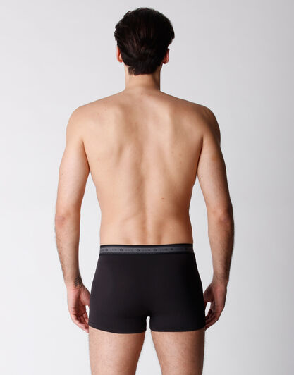 Boxer bipack uomo in cotone biologico, nero, , LOVABLE