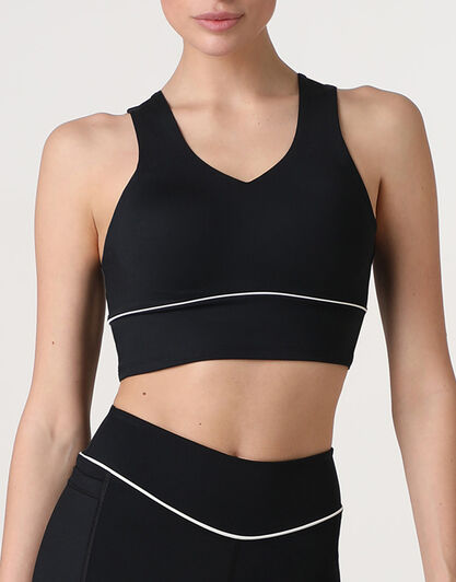 Reggiseno Sportivo Crop Top Active Comfort, nero, , LOVABLE
