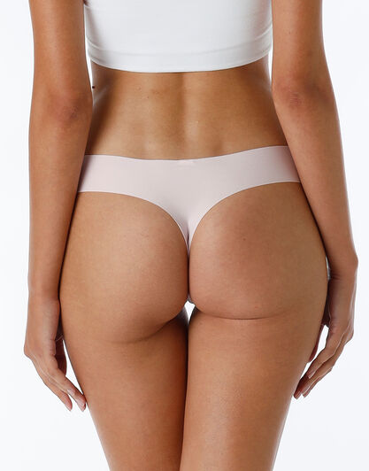 Brasiliano senza cuciture Free Cut Panties in microfibra, rosa, , LOVABLE