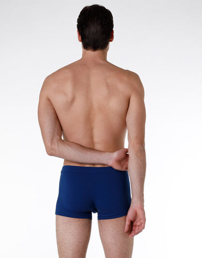 Boxer uomo in cotone modal, blu, , LOVABLE