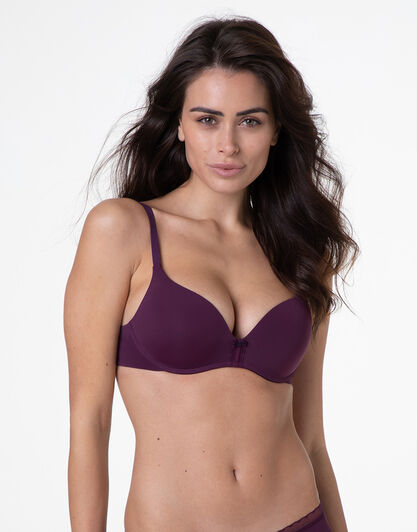 Reggiseno Push-Up My Daily Comfort in microfibra, vinaccia, , LOVABLE