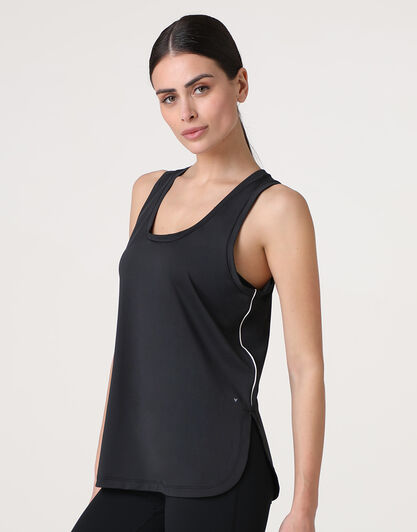 Canotta Sportiva Active Comfort Traspirante, nero, , LOVABLE