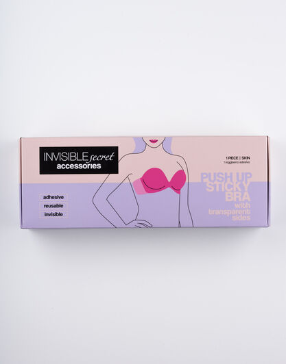 Reggiseno adesivo effetto push up Invisible Secret, skin, , LOVABLE