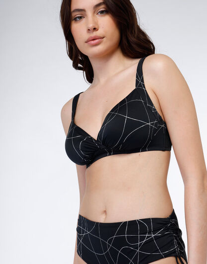 Costume reggiseno senza ferretto in microfibra Refined Shaping Micro, nero, , LOVABLE