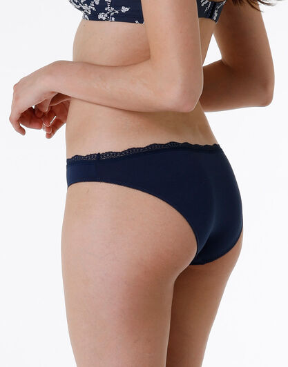 Slip Lovable Panties in cotone elasticizzato, blu, , LOVABLE