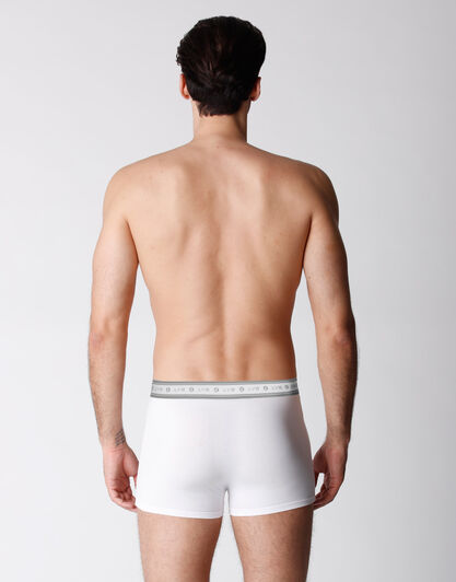 Boxer bipack uomo in cotone biologico, bianco, , LOVABLE