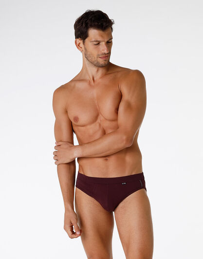 Slip in cotone Dynamic Cotton, bordeaux, , LOVABLE