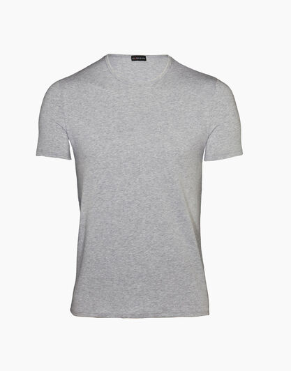 T-Shirt girocollo Cotton Stretch in cotone elasticizzato, grigio, , LOVABLE