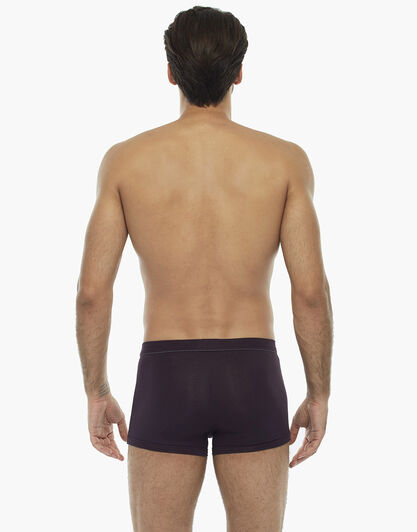 Short boxer bordeaux in cotone supima , , LOVABLE