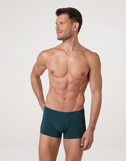Boxer Casual Cotton Modal, verde scuro, , LOVABLE