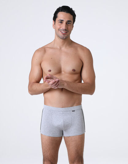 Boxer Dynamic Cotton, grigio melange, , LOVABLE