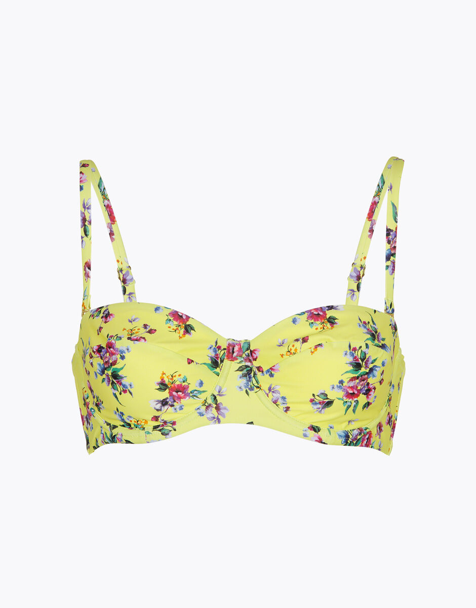 Reggiseno giallo discount