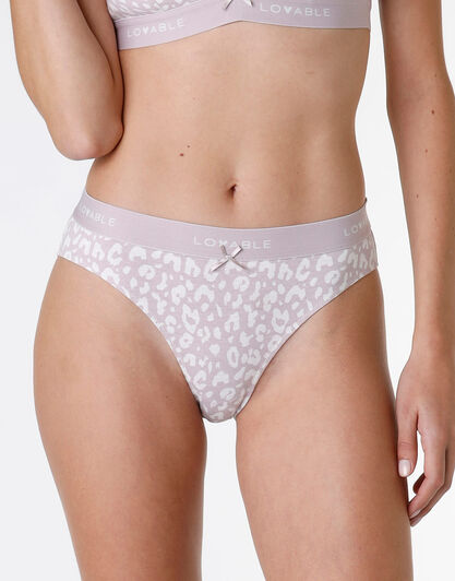 Slip Trendy Cotton in cotone, stampa animalier, , LOVABLE
