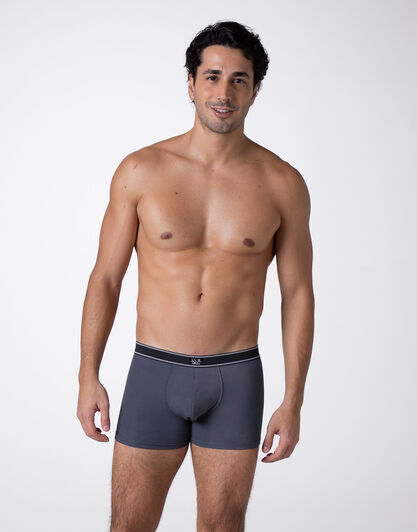 Boxer Rib Cotton Modal, ardesia, , LOVABLE