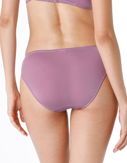 Slip Stylish Lace in pizzo elastico e microfibra, malva, , LOVABLE